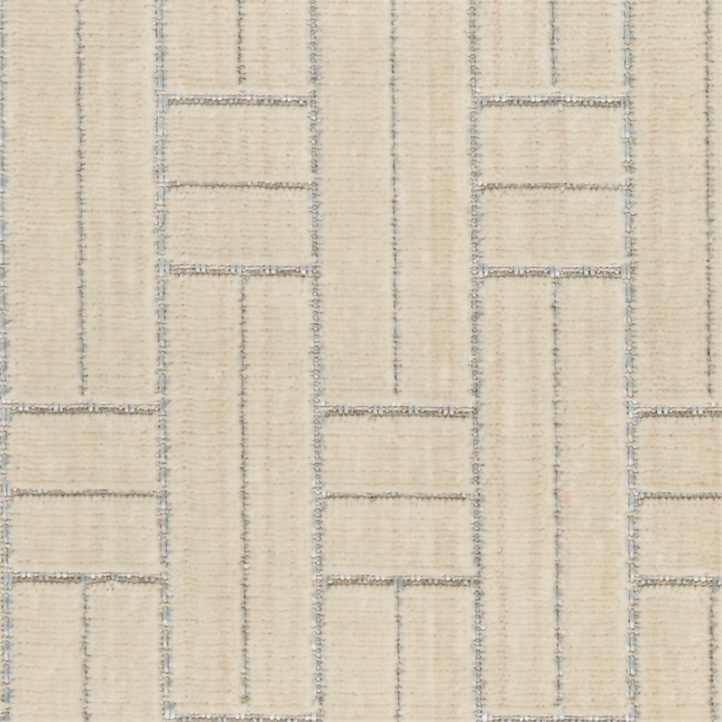 Nourison Home Washable Charm 6' x 9' Polyester Ivory Area Rug