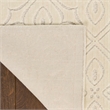 Nourison Home Washable Charm 6' x 9' Polyester Ivory Area Rug