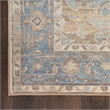 Nourison Home Vintage Washables 10' x 13' Polyester Blue Green Area Rug