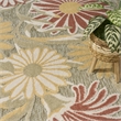 Nourison Home Aloha 9' x 12' Fabric Sage Rose Area Rug