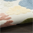 Nourison Home Aloha 9' x 12' Fabric Multicolor Area Rug