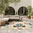 Nourison Home Aloha 9' x 12' Fabric Multicolor Area Rug
