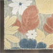 Nourison Home Aloha 9' x 12' Fabric Rose Area Rug
