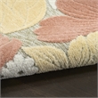 Nourison Home Aloha 9' x 12' Fabric Rose Area Rug