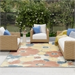 Nourison Home Aloha 9' x 12' Fabric Rose Area Rug