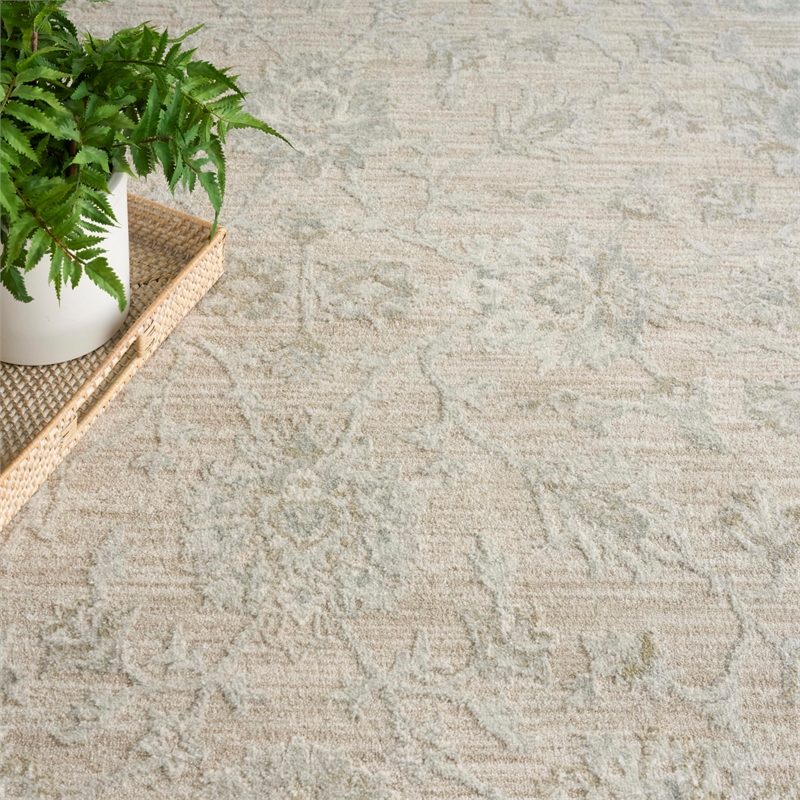 Nourison Home Enriched 8' x 10' Polyester Cream Area Rug
