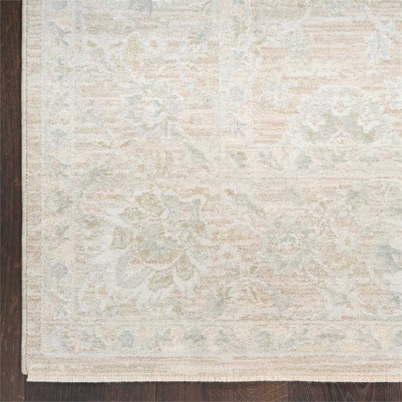 Nourison Home Enriched 8' x 10' Polyester Cream Area Rug