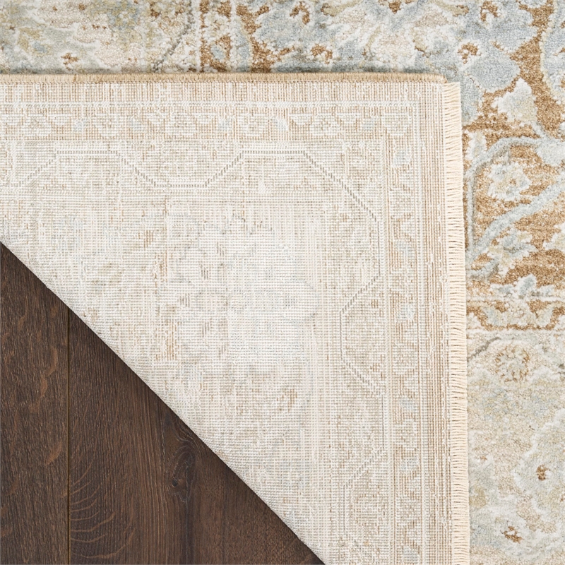 Nourison Home Enriched 5' x 8' Polyester Mocha Area Rug