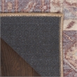 Nourison Home Vintage Washables 10' x 13' Polyester Ivory Purple Area Rug