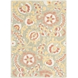 Nourison Home Aloha 4' x 6' Fabric Sage Rose Area Rug