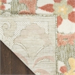 Nourison Home Aloha 4' x 6' Fabric Sage Rose Area Rug