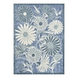 Nourison Home Aloha 9' x 12' Fabric Blue Area Rug