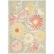 Nourison Home Aloha 4' x 6' Fabric Sage Rose Area Rug