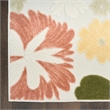 Nourison Home Aloha 4' x 6' Fabric Multicolor Area Rug