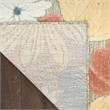 Nourison Home Aloha 4' x 6' Fabric Rose Area Rug