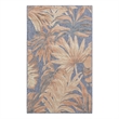 Nourison Home Aloha 3' x 4' Fabric Blue Rose Area Rug