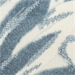Nourison Home Aloha 3' x 4' Fabric Ivory Blue Area Rug