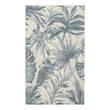 Nourison Home Aloha 3' x 4' Fabric Ivory Blue Area Rug