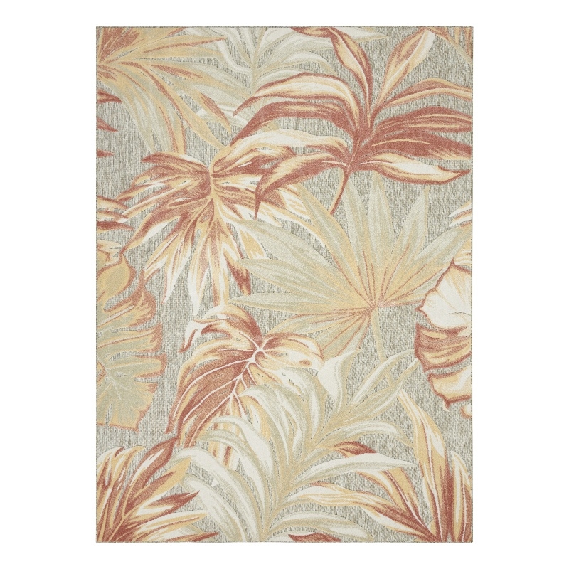 Nourison Home Aloha 8' x 11' Fabric Sage Rose Area Rug