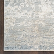 Nourison Home Enriched 5' x 8' Polyester Blue Silver Area Rug