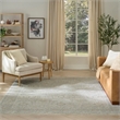 Nourison Home Enriched 5' x 8' Polyester Grey Area Rug