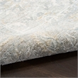 Nourison Home Enriched 5' x 8' Polyester Grey Area Rug