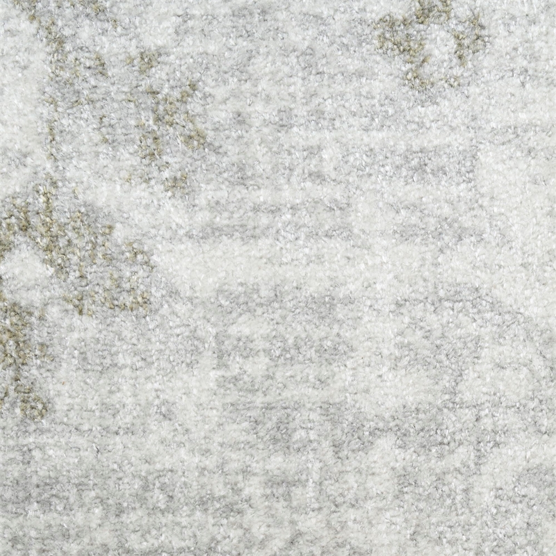 Nourison Home Astra Machine Washable 8' x 10' Polyester Ivory  Area Rug