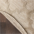 Nourison Home Nourison Easy Care 6' x Round Fabric Cream Area Rug