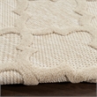Nourison Home Nourison Easy Care 6' x Round Fabric Cream Area Rug
