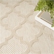 Nourison Home Nourison Easy Care 10' x 14' Fabric Cream Area Rug