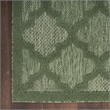 Nourison Home Nourison Easy Care 10' Runner Fabric Green Area Rug
