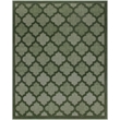 Nourison Home Nourison Easy Care 10' x 14' Fabric Green Area Rug