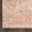 Nourison Home Vintage Washables 4' x 6' PolyesterCoral Taupe Area Rug