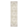 Nourison Home Vintage Washables 8' Runner Polyester Green Area Rug