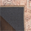 Nourison Home Vintage Washables 8' Runner Polyester Coral Mint Area Rug