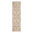 Nourison Home Vintage Washables 8' Runner Polyester Coral Mint Area Rug