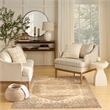 Nourison Home Vintage Washables 4' x 6' Polyester Gold Area Rug
