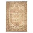 Nourison Home Vintage Washables 4' x 6' Polyester Gold Area Rug