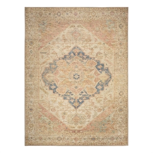 Nourison Home Vintage Washables 10' x 13' PolyesterMulticolor Area Rug