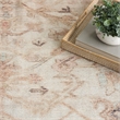 Nourison Home Vintage Washables 4' x 6' Polyester Beige Area Rug