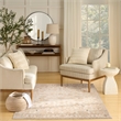 Nourison Home Vintage Washables 4' x 6' Polyester Beige Area Rug