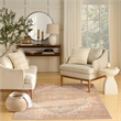 Nourison Home Vintage Washables 5' x 7' Polyester Coral Taupe Area Rug
