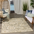 Nourison Home Aloha 5' x 8' Fabric Ivory Sage Area Rug