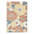 Nourison Home Aloha 5' x 8' Fabric Rose Area Rug