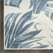 Nourison Home Aloha 8' x 11' Fabric Ivory Blue Area Rug