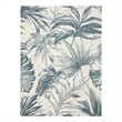 Nourison Home Aloha 8' x 11' Fabric Ivory Blue Area Rug