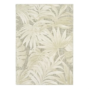 Nourison Home Aloha 5' x 8' Fabric Ivory Sage Area Rug