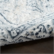 Nourison Home Dekor 4' x 6' Polyester Grey Navy Area Rug