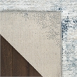 Nourison Home Dekor 4' x 6' Polyester Grey Navy Area Rug
