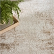 Nourison Home Dekor 4' x 6' Polyester Ivory Taupe Area Rug
